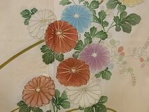 平和屋-こころ店■1円 訪問着 まとめて 50点 孔雀 薔薇 花柄 作家物 駒刺繍 型染め 金銀彩 など 未使用品あり 全て正絹 hi1576_画像6