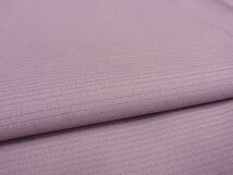 平和屋-こころ店■夏物　色無地　絽　浅紫色　洗える着物　AAAF3741Bnp_画像4