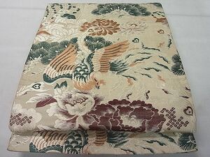  flat peace shop river interval shop # antique Taisho romance maru obi phoenix pine flower writing excellent article ut7267