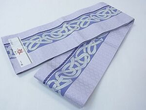  flat peace shop 1# genuine . front Hakata woven both sides hanhaba obi . proof paper attaching excellent article CAAD1507th