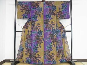  flat peace shop 2# summer thing fine pattern * yukata combined use . flower ... kimono DAAC5549op