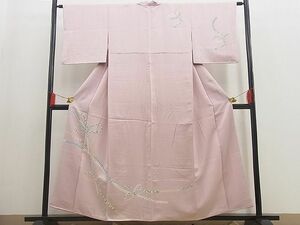 平和屋野田店■訪問着　吉祥結び紐花文　逸品　BAAD8224hj