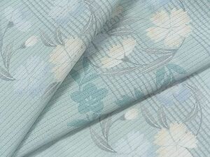  flat peace shop 1# summer thing fine pattern .. Hanamaru writing ... kimono CAAB7699ch