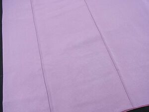 平和屋野田店■上質な色無地　風景地紋　浅紫色　逸品　n-je2601