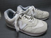 newbalance ニューバランス　574 Classic　スニーカー　23.5cm　ベージュ　S2405A_画像2