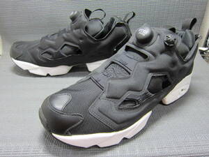  new goods Reebok Reebok INSTAPUMP FURY Insta pump Fury V65750 sneakers 29.5cm black × white S2405A