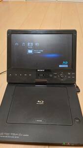 SONY Sony 9v type portable Blue-ray disk /DVD player BDP-SX910 operation verification ending 