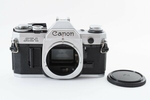 ★超美品　動作確認済★ CANON キャノン AE-1 シルバー フィルムカメラ モルト新品交換済 防湿庫管理　#C602