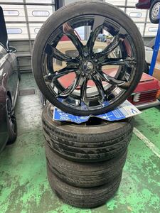 ★★　WALD　ジャレット　LX570　TUNDRA　ランクル　セコイア　24インチ　4本SET　295/35R24　295-35R24　10.5J　OFF-5　★★