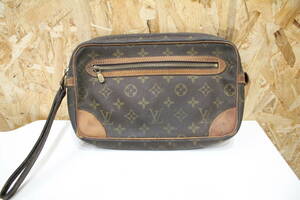 TH05092　LOUIS　VUITTON　ヴィトン　マルリードラゴンヌ　高さ約16㎝×幅約25㎝×マチ約4.5㎝　シリアルSL0924　中古品