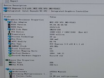 動作ジャンク　MSI GEFORCE GTX970 グラフィックボード NVIDIA_画像3