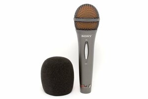 【美品】SONY F-V420 DYNAMIC MICROPHONE ソニー 単一指向性 ダイナミック マイク #1103