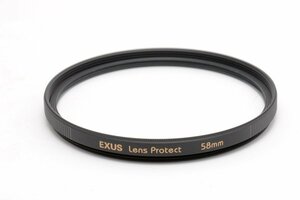 レンズ保護フィルター EXUS LENS PROTECT 58mm