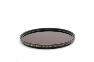 【良品】 Kenko NDフィルター Zeta ND8 77mm 光量調節用 337745 #3490