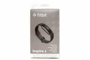 [ superior article ]Fitbit Inspire2 fitness Tracker Black black Heart rate monitor action amount total sleeping total wristband #4596