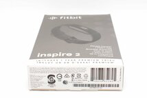【良品】Fitbit Inspire2 フィットネストラッカー Black ブラック 心拍計 活動量計 睡眠計 リストバンド #4596_画像7