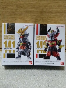 CONVERGE KAMEN RIDER 24 141 仮面ライダー鎧武　極アームズ 142 ロード・バロン　セット　コンバージ　仮面ライダー