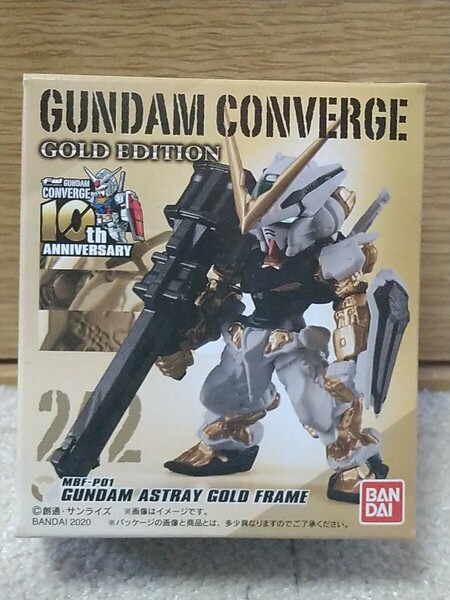 FW GUNDAM CONVERGE GOLD EDITION 242 MBF-P01 ガンダム　アストレイ　ゴールドフレーム　コンバージ　　ゴールドエディション