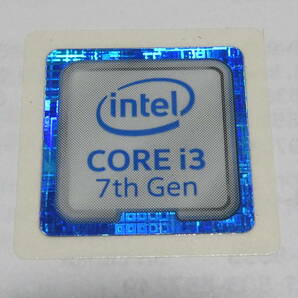 intel CPU Core i3 ロゴエンブレム ステッカー ロゴラベル 「エンブレムシール」 231004301