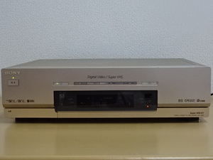 SONY ソニー mini DV / S-VHS ビデオデッキ WV-DR7 ジャンク 管理C-72