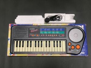 CASIO Casio Rapman LAP man keyboard synthesizer operation OK Mike original box 