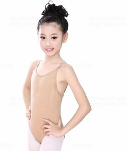 S Shantia ballet body foundation child adult Leotard beige inner under wear rhythmic sports gymnastics 