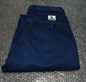 ※送料無料 美品 21SS DESCENDANT DC-3 TUCK TROUSERS NAVY サイズ1 ネイビー パンツ チノ ディセンダント tet 西山徹