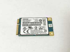 TOSHIBA 256GB mSATA SSD MLC THNSNJ256GMCY operation verification settled [ period of use designation un- possible ]