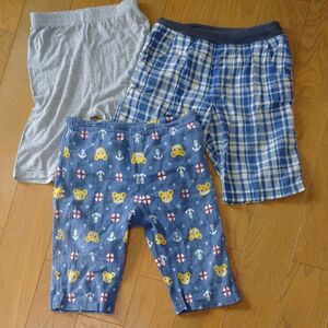 半ズボン3点120 ハーフパンツ 男の子キッズ