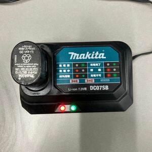 マキタ充電器 DC07SB とmakita バッテリーBL7010