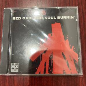 レア廃盤 輸入盤CD Prestige 名盤 RED GARLAND/レッド・ガーランド Red Garland Trio SOUL BURNIN ジャズピアノ Jazzの画像1