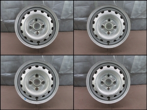 送料無料☆　U61V　U61T　MitsubishiMinicabGenuineWheels　12×3.50B　4H/100　ハブ径56mm　Clipper　Clippertruck