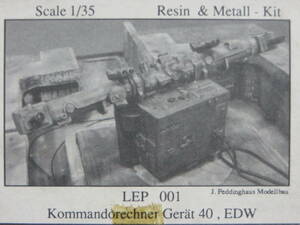 J.peddinghaus Modell bau ドイツ 砲兵距離測定器 1/35 J. ペディングハウス ※ジャンク扱い