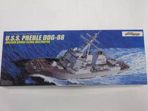 ドラゴン 1/350 U.S.S. プレブル アーレイバーク級 ミサイル駆逐艦 DDG-88 現用アメリカ