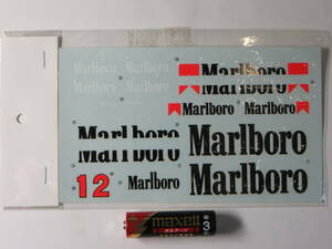 マクラーレン マルボロ デカール Marlboro/マールボロ ※メーカー不明・ジャンク扱い