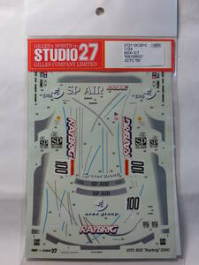 スタジオ27 1/24 NSX-GT RAYBRIG JGTC '00 デカール レイブリック STUDIO27