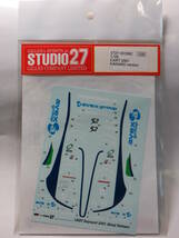 STUDIO27 1/24 CART 2001 中野 Version デカール スタジオ27_画像1