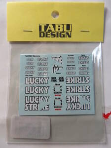 tab design 1/12 Suzuki RGB-γ Gamma WGP 1994 decal TABU DESIGN