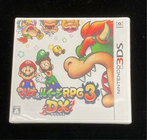  unopened goods nintendo Nintendo Mario & Louis -jiRPG3 DX Deluxe 3DS for soft 