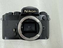 NIKON ニコン　FE フイルムカメラ　ブラックボディ　ジャンク_画像1