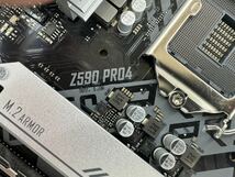 ASRock アスロック ATX マザーボード Z590 Pro4 ジャンク　_画像3