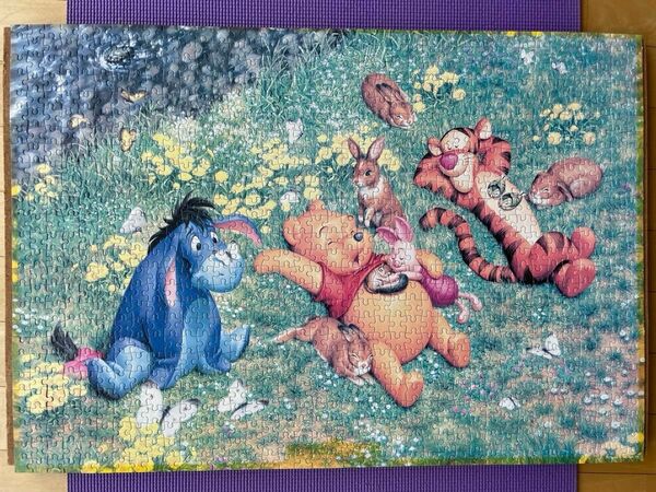 1000P ジグソーパズル Winnie the Pooh -「しあわせいっぱい」- D-1000-187 