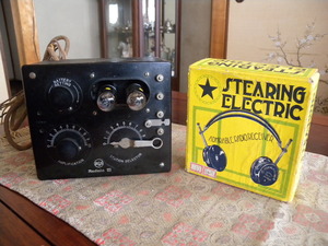 RCA radio laⅢ( manufacture NO670212)RCA WD-11, sterling receiver ( new ) attaching, operation goods 