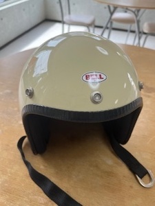 スモールジェットヘルメット　アイボリー　Mサイズ500TX 小帽体　ジェットヘルメット　BELL ビンテージ レプリカ 