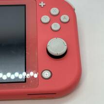 Nintendo 任天堂 Switch Lite スイッチ ライト コーラルピンク 現状品 1円 ゲーム ゲーム機 本体 のみ 箱なし 充電器なし 付属品なし 6636 _画像5