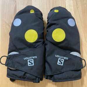 salomon サロモン キッズ 子供 手袋 ミトン グローブ ミトングローブ 男の子 女の子