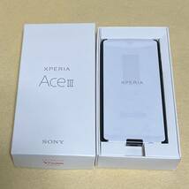 【新品/未使用/SIMフリー】Xperia Ace III［A203SO］ブラック★判定〇/残債なし/Y!mobile版SIMフリー★　05108_画像2