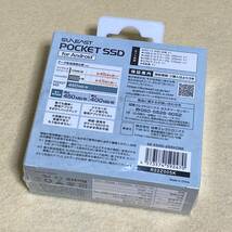 【新品/未開封※箱の変色あり】SUNEAST POCKET SSD for Android 256GB★複数個あり★　05137_画像2