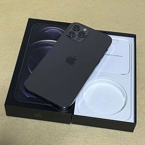 【ジャンク※割れ/SIMフリー】iPhone12 Pro 256GB グラファイト★判定〇/残債なし/SIMロック解除済★　05163