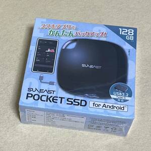 [ new goods / unopened * box. discoloration equipped ]SUNEAST POCKET SSD for Android 128GB* two or more pieces equipped * 05183